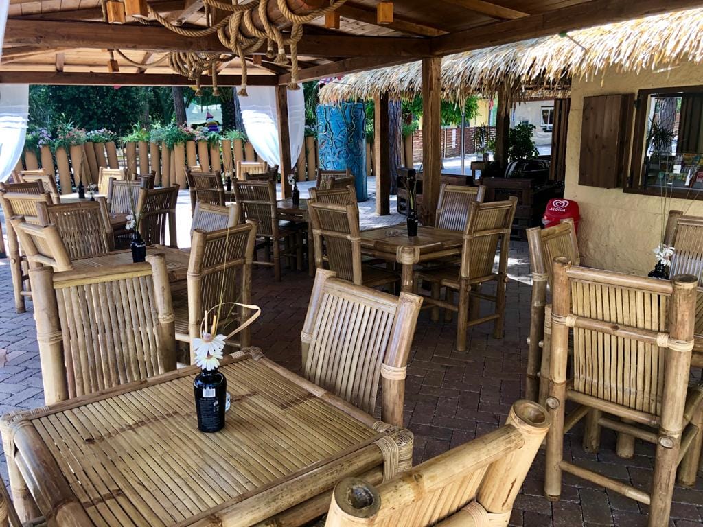 Набор столов с бамбуковыми стульями Gio' Stemar Bamboo ARCH-00130667 - Вид №1