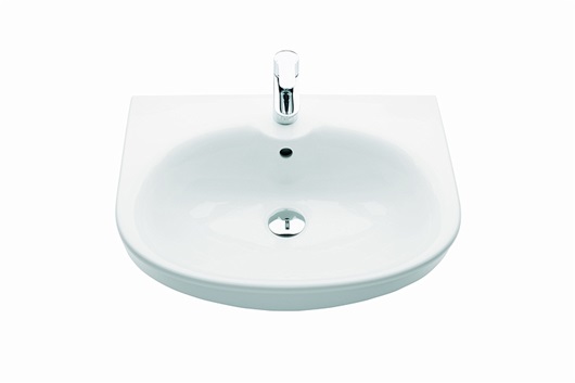 1166601101 Подвесная раковина настенная прямоугольная IDO Glow