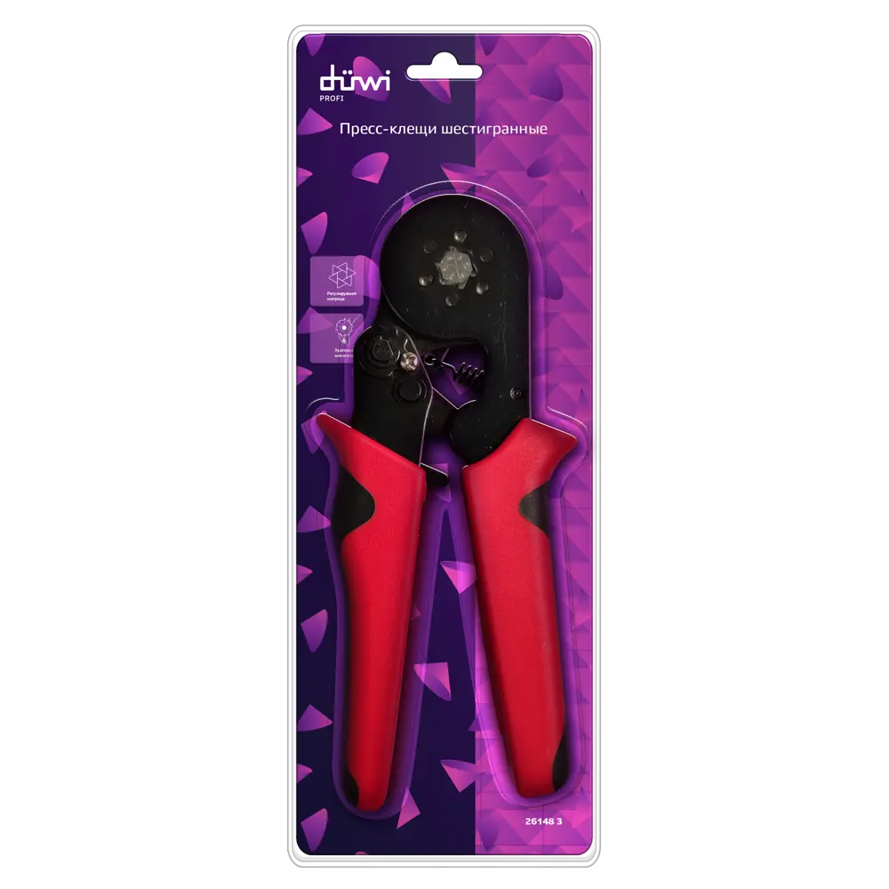 Пресс-клещи шестигранные DUWI Profi для электромонтажа 83732636 STLM-0043884 - Вид №3