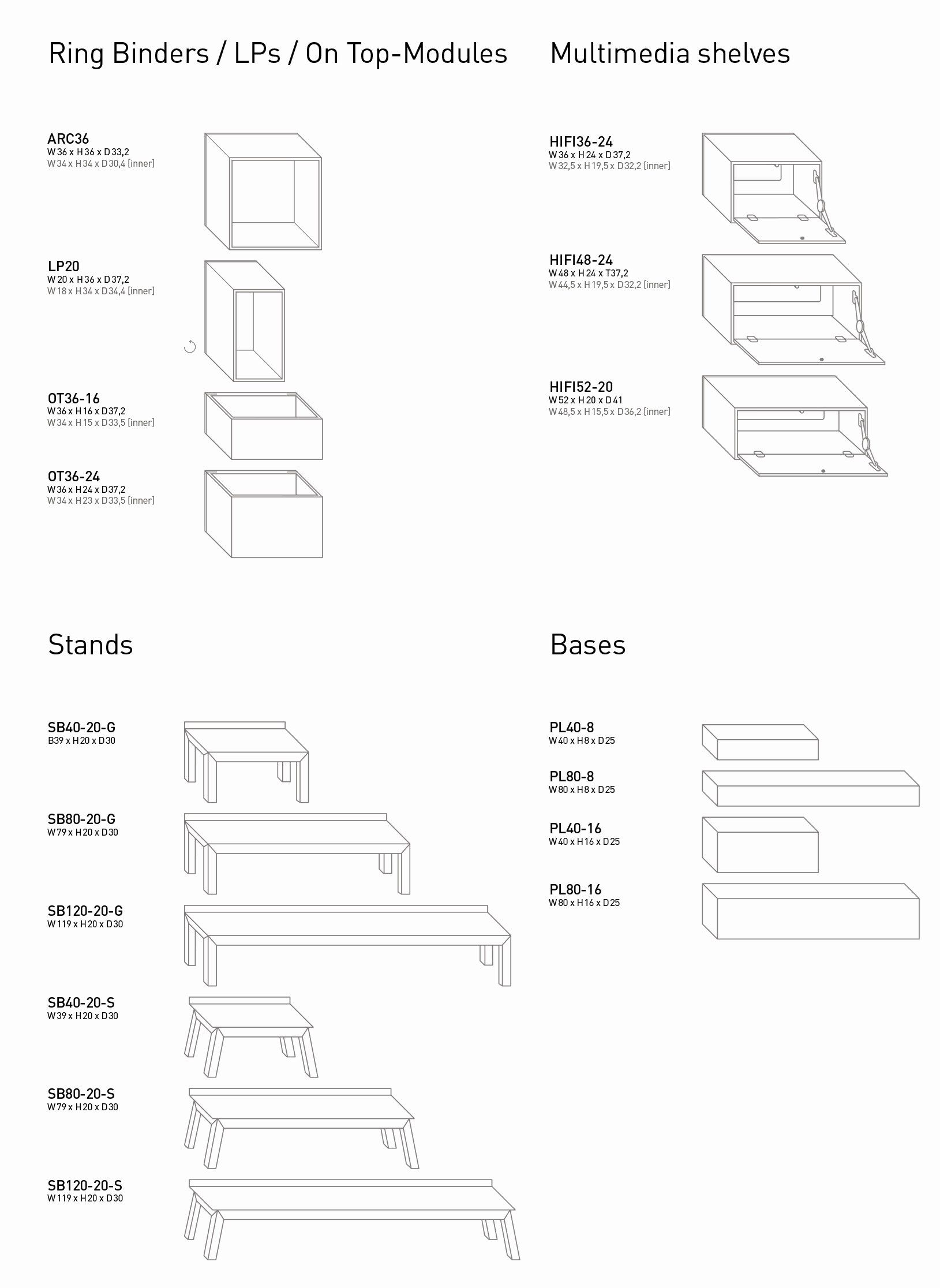 Настенный книжный шкаф Cubit by Mymito ARCH-00078978 - Вид №31