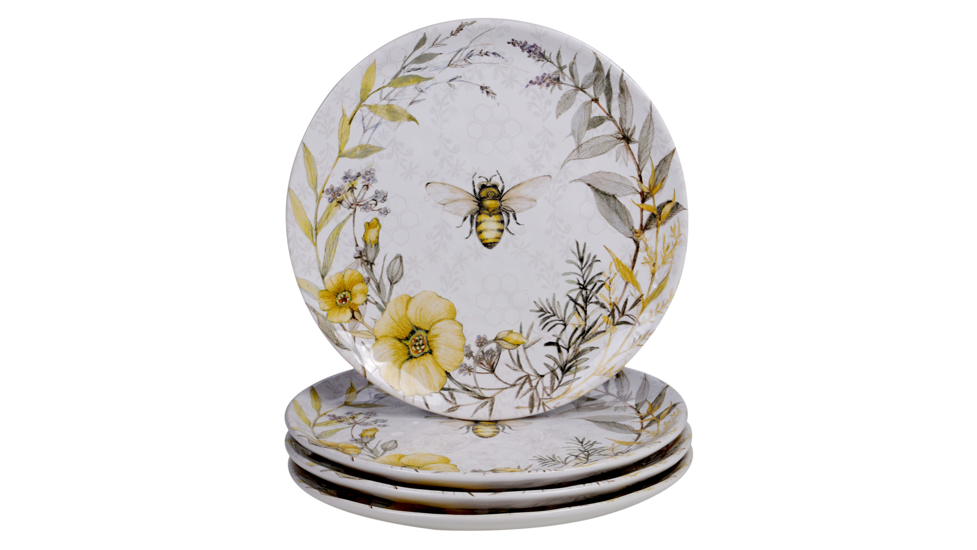 10671415 Certified International Тарелка обеденная Certified Int. Пчелки 27см, керамика Керамика  - Вид №3