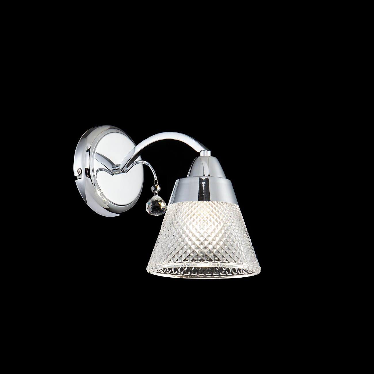 Бра настенное хром Enrica FR2011WL-01CH FREYA CLASSIC 00-3957482 Хром - Вид №1