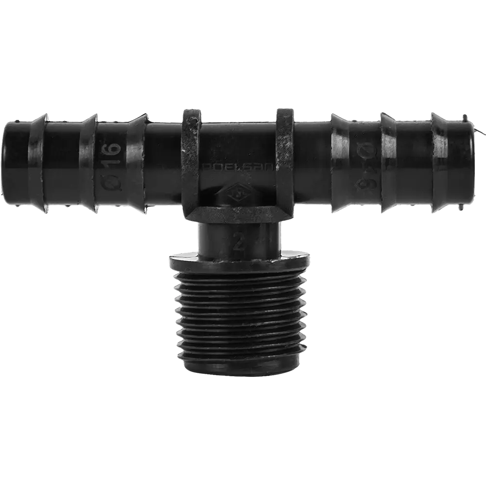 Тройник BOUTTE для систем полива 1/2"x16 мм 87270968 STLM-0073588 - Вид №1
