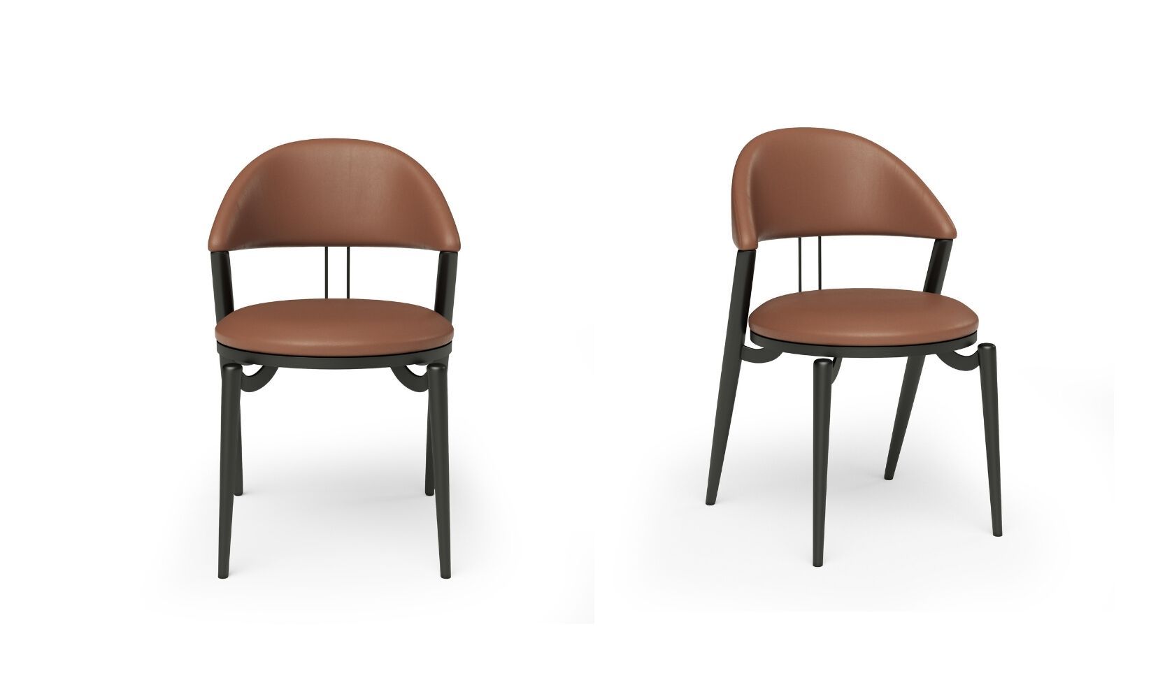 Стул из искусственной кожи GIULIA GRILLO IL RICORDO ARCH-00139457 - Вид №2