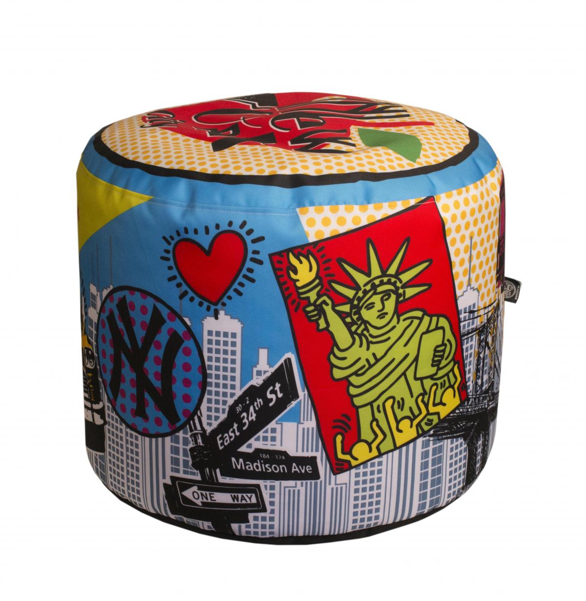 057856 Пуф New York Mr Pouf The city Santreyd  - Вид №3