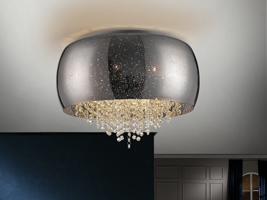 057991 Потолочный светильник 6G9 Ø50 хром Schuller Caelum