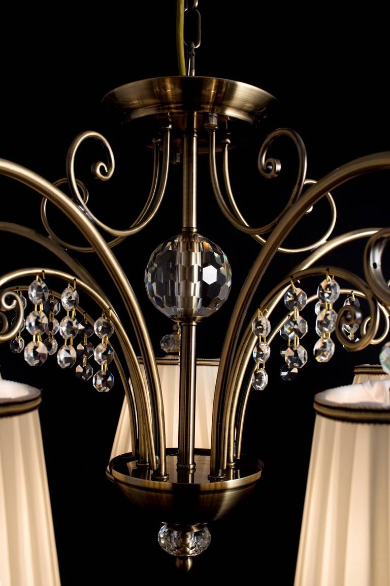 Подвесная люстра Arte Lamp Fabbro A2079LM-5AB ARTE LAMP ДИЗАЙНЕРСКИЕ, FABBRO 056352 Белый  - Вид №1