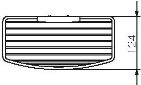 72360T-BPC Душевая полка VICO подвесная цвет черный матовый LANGBERGER VICO, BLACK EDITION - Вид №2