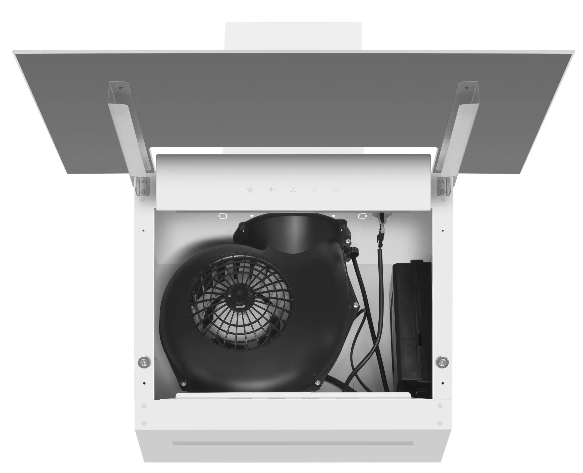 9270622 Вытяжка наклонная Meferi AIRBOX60WH COMFORT белый/белый STDN-0107057 - Вид №6