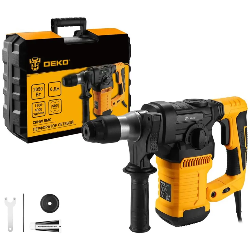 Сетевой перфоратор DEKO ZKHW 2050Вт с тремя режимами работы 89372024 STLM-0844956 - Вид №3