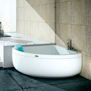 Ванна с гидромассажем "HYDRO TOP" Aquasoul Corner 140 угловая 9443-710A