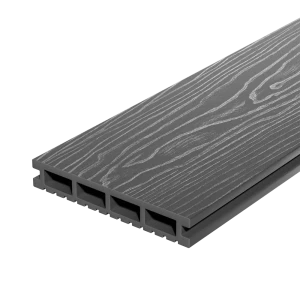 Santreyd Decking Smart - террасная доска ДПК серого цвета с 3D-текстурой дерева 89365687