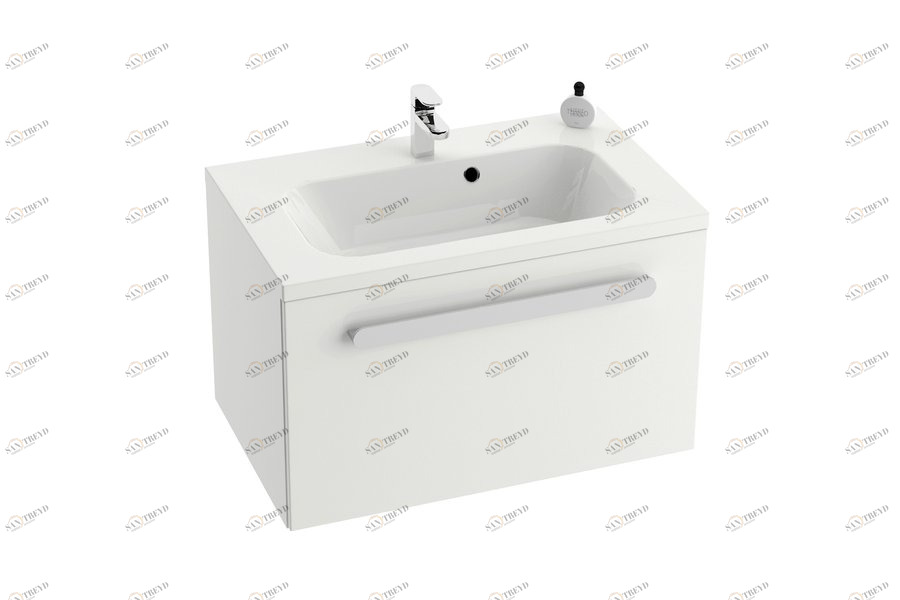 Тумба под умывальник SD 700 CHROME каппучино/белая Ravak X000000962