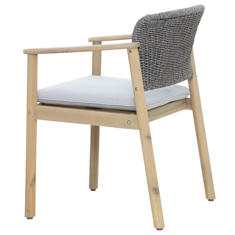 BEGINIA Fisht — садовое кресло из акации с плетением Роуп 89382924 STLM-1572709 - Вид №6