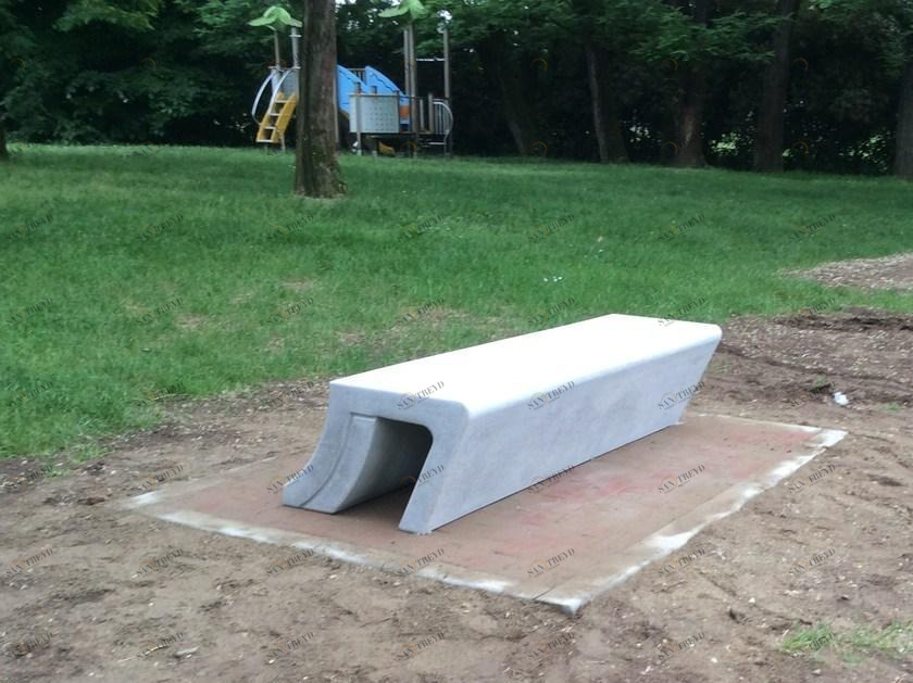 Manufatti Viscio Реконструированная каменная скамья без спинки sun-id-1428234