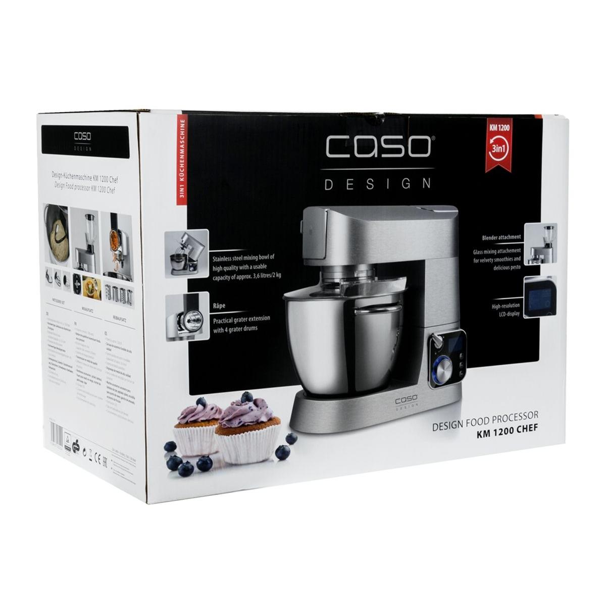 8117223 Кухонная машина CASO KM 1200 серебристый STDN-0006066 - Вид №5