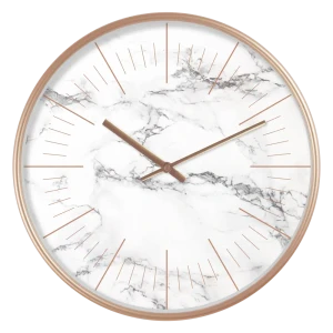 Часы настенные Troykatime круглые пластик цвет золотистый бесшумные ø30 см