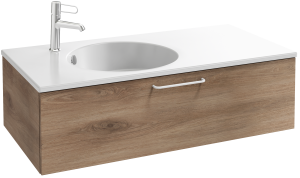 EB2516-R6-M90 Тумба под столешницу 100 см, 1 ящик, белая ручка JACOB DELAFON ODÉON RIVE GAUCHE