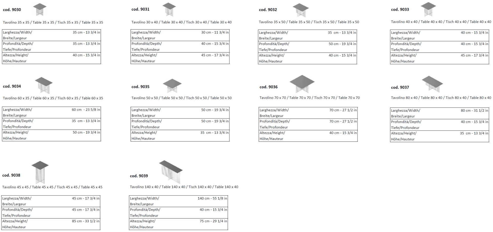 La Cividina Журнальный столик из стали Accursio sun-id-1443153 - Вид №3