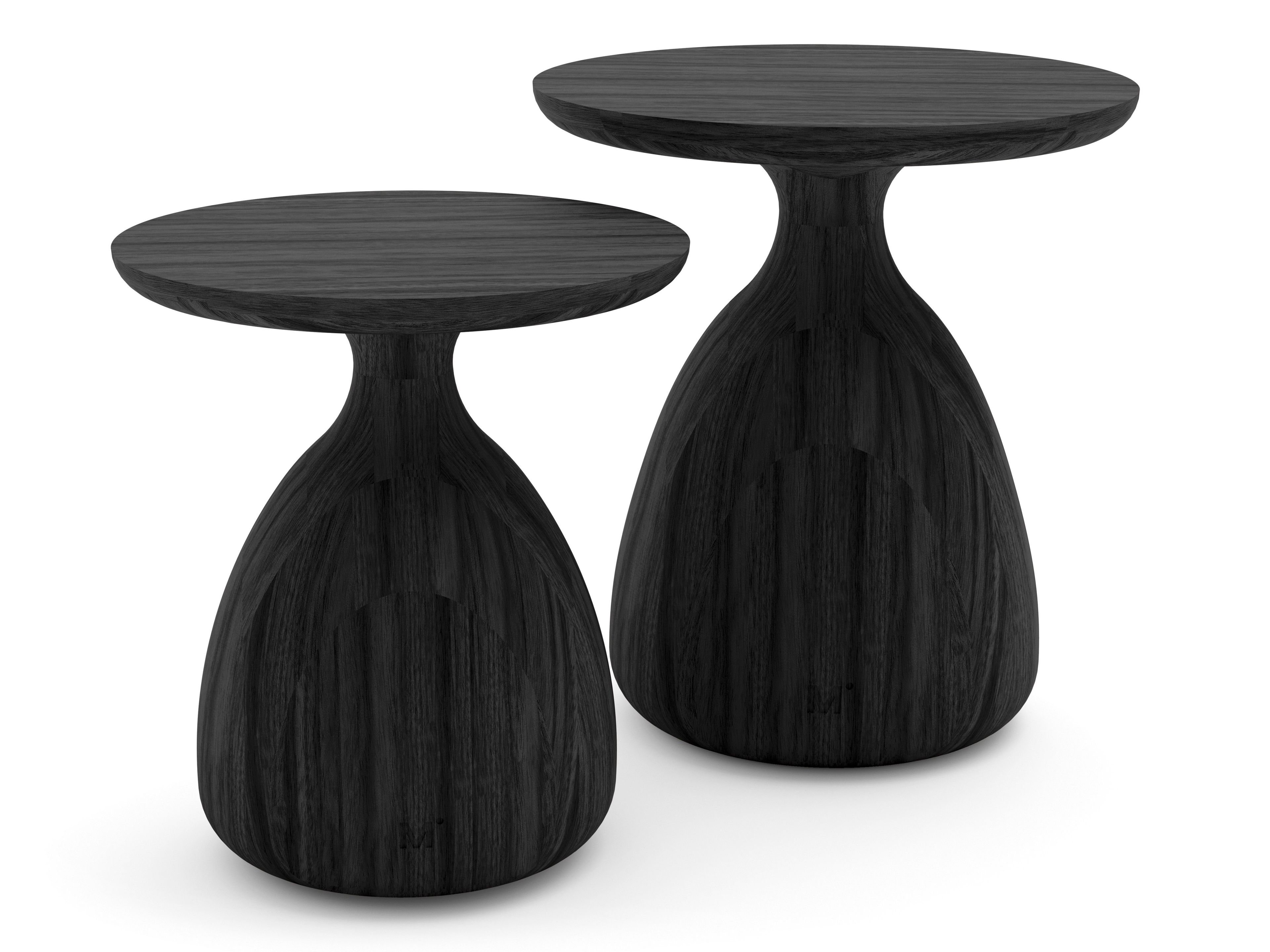 Деревянный круглый садовый журнальный столик MANUTTI Цуки ARCH-00101660 - Вид №1