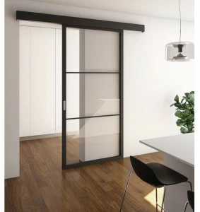 FOA Раздвижная дверь из дерева и стекла Flat