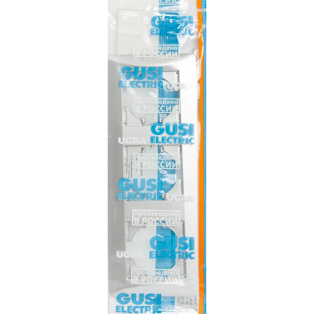 Рамка GUSI Electric Ugra для тройной установки розеток и выключателей 83865110 STLM-0045255 - Вид №2