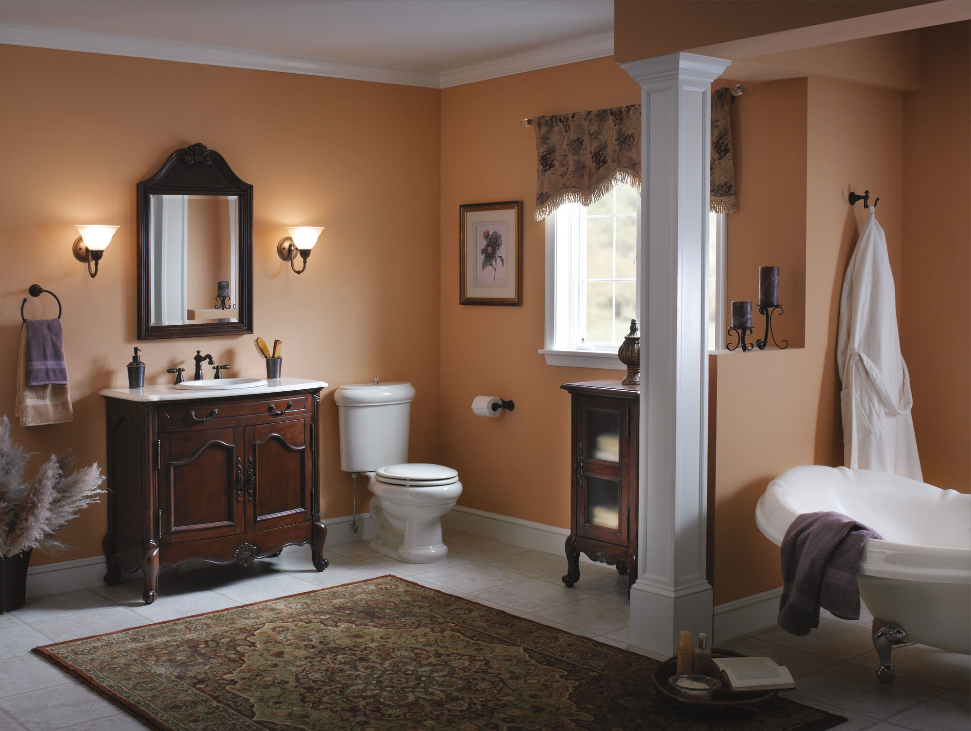 75050-RB Держатель ткани Delta Faucet Victorian Венецианская бронза - Вид №1