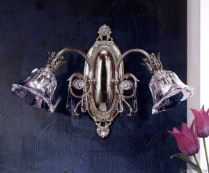 Orion WA 2-1174/2 altsilber LA BOHEME бра