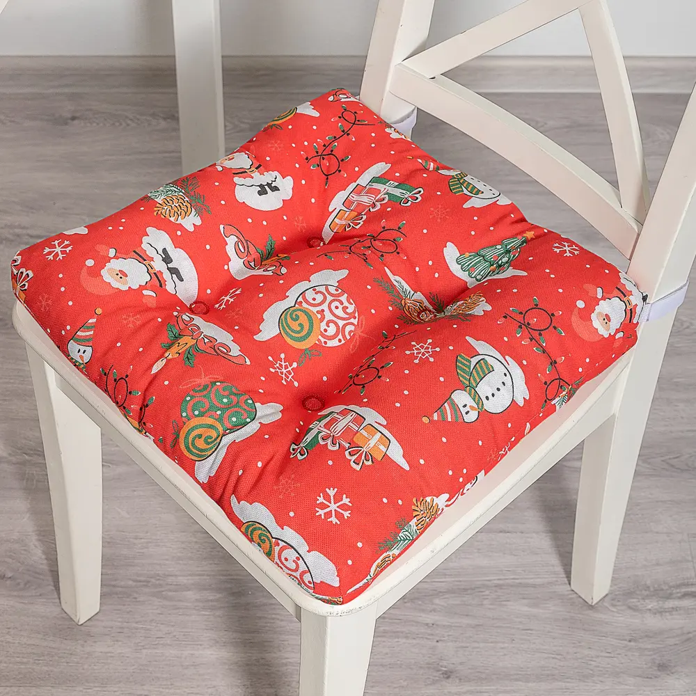 Сидушка Altali Санта 40x40 см цвет красный STLM-2030159 - Вид №3