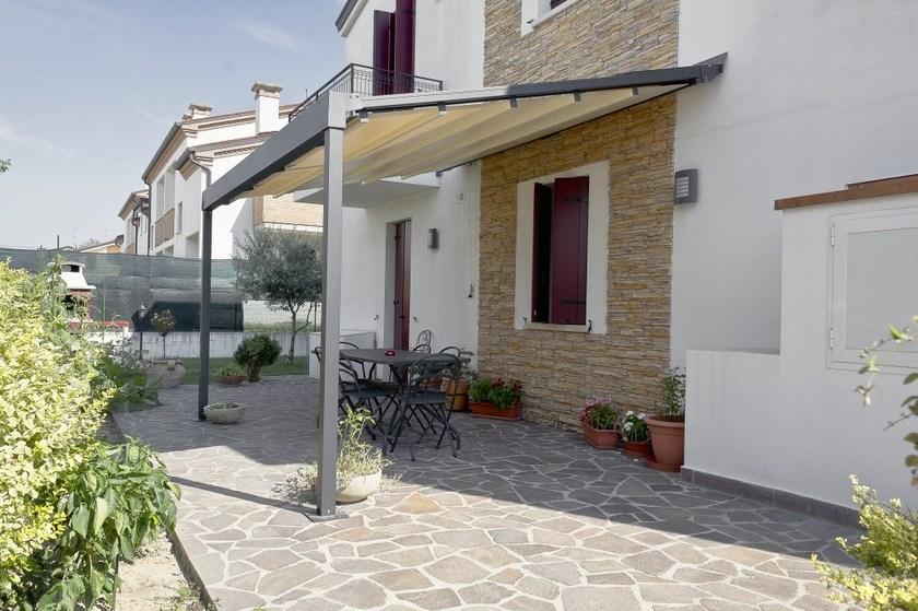 L'Officina by Adami Пергола с несъемным навесом с каналом для сбора воды sun-id-1483790 - Вид №4