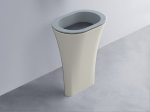 AMLA65-BR+AMPILO-BA+AMCOLO-TL Раковина Amedeo Ovale отдельностоящая cielo Enjoy + Amedeo