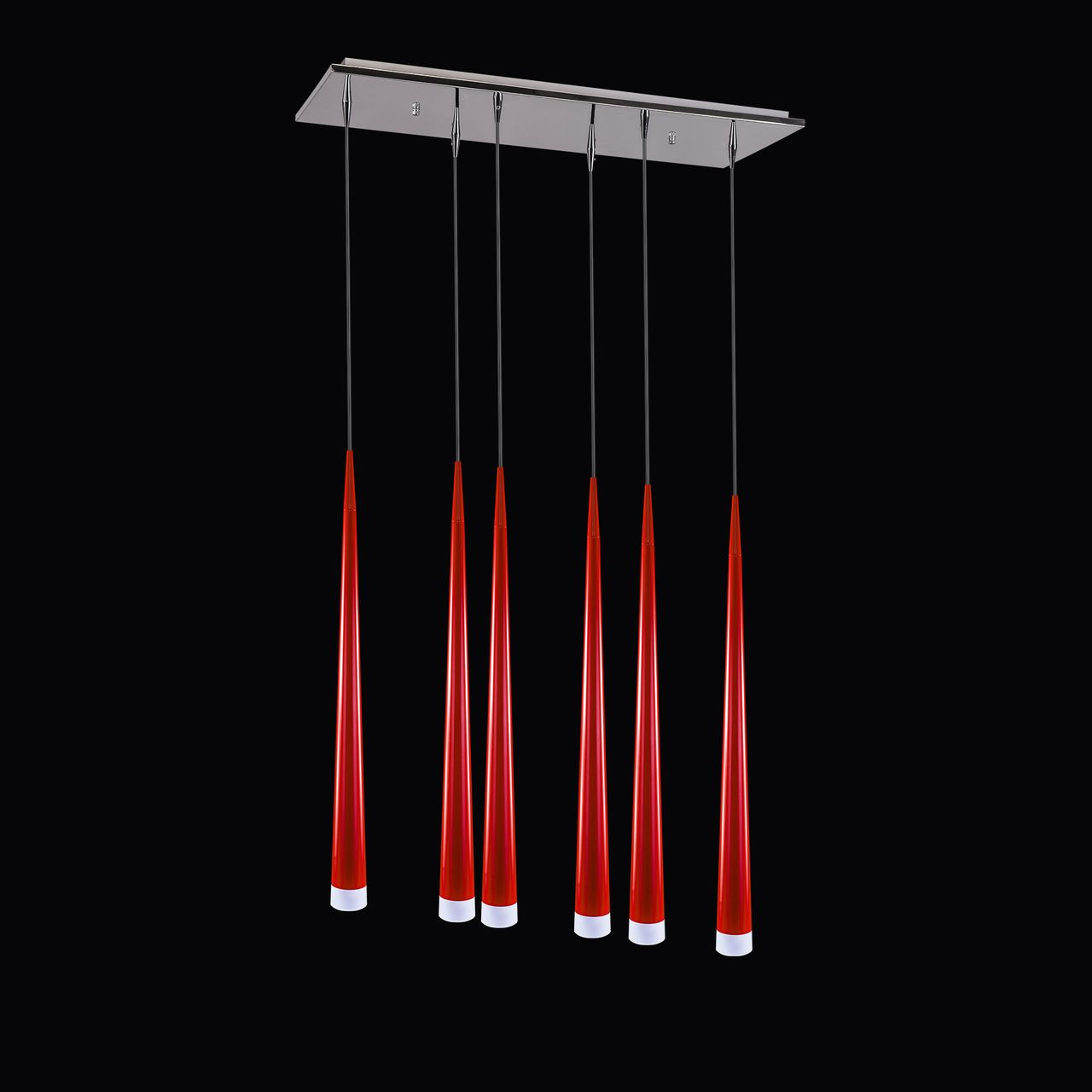 Подвесная люстра Lightstar Punto 807062 LIGHTSTAR ДИЗАЙНЕРСКИЕ, PUNTO 057574 Красный  - Вид №2