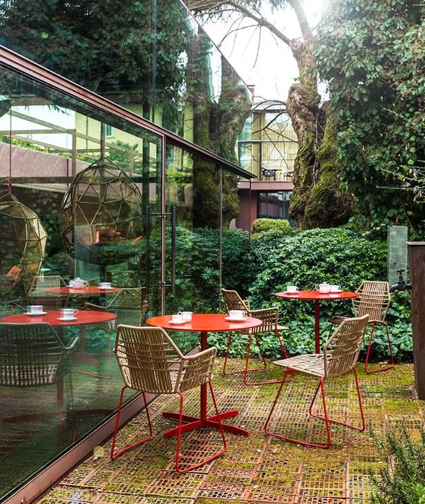 Moroso Стул из плетеной технополимерной проволоки с подлокотниками Tropicalia sun-id-1404907 - Вид №6