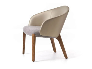 Тканевое кресло с подлокотниками