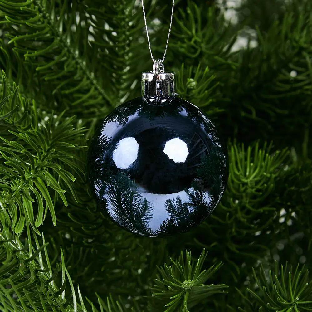 87036334 Набор новогодних шаров Christmas ø5-6 см цвет синий 25 шт. STLM-0949351 Santreyd  - Вид №25
