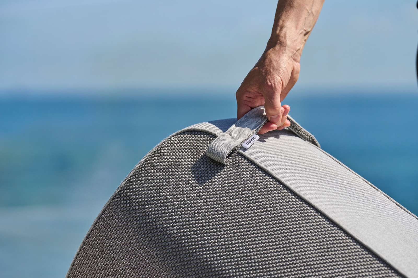 Круглый пуф в Sunbrella® Mindo Mindo 108 ARCH-00076969 - Вид №3