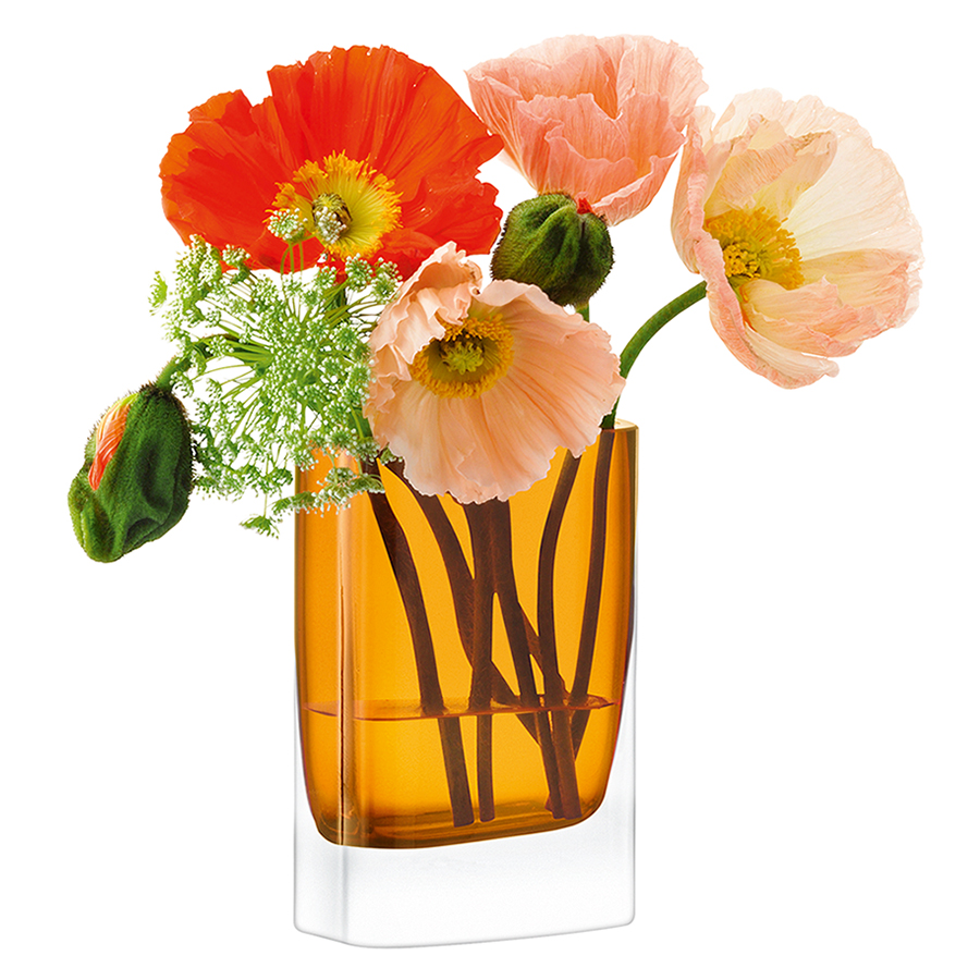 Ваза прямоугольная Modular 15x10x5 см охра LSA International G85715835 - Вид №2