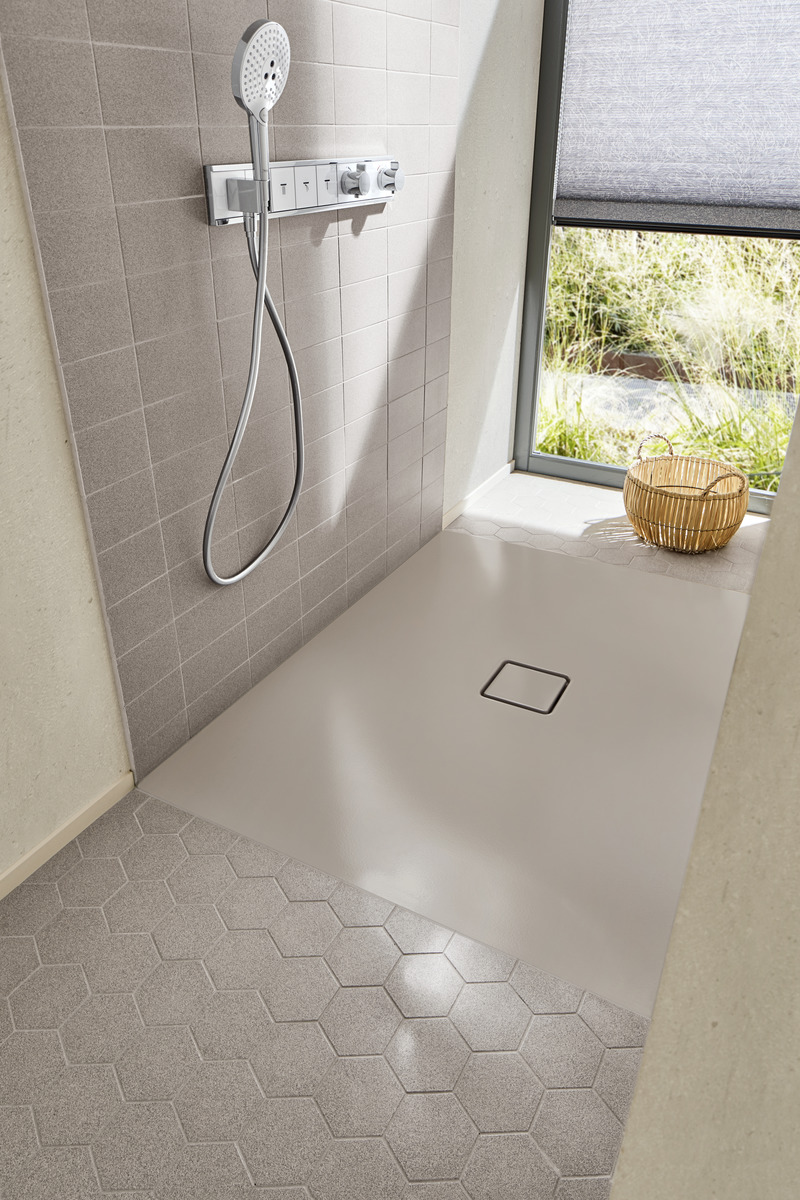 Душевой поддон KALDEWEI Сталь эмалированная 856-2 452 теплый серый 90 856-2452 - Вид №12