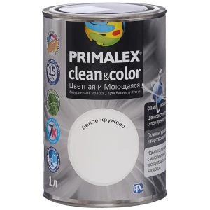 Краска PR-X Clean&Color 1 л Белое кружево 81962730 STLM-2142452