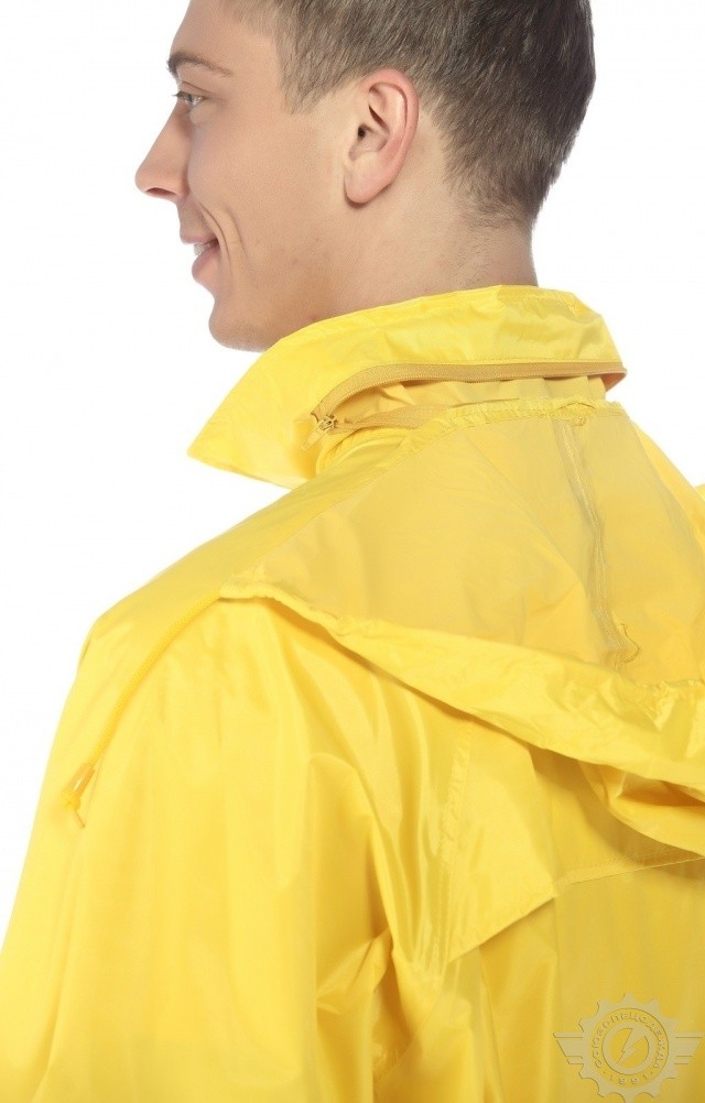 4957160 Плащ "Альбатрос ЛАЙТ" влагозащитный желтый  Непромокаемая спецодежда  размер L  - Вид №11