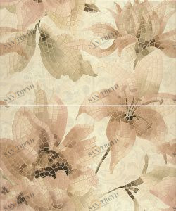 Ravenna beige Панно 01 50х60 (их 2-х плиток) (3шт) Gracia Ceramica 010301001877