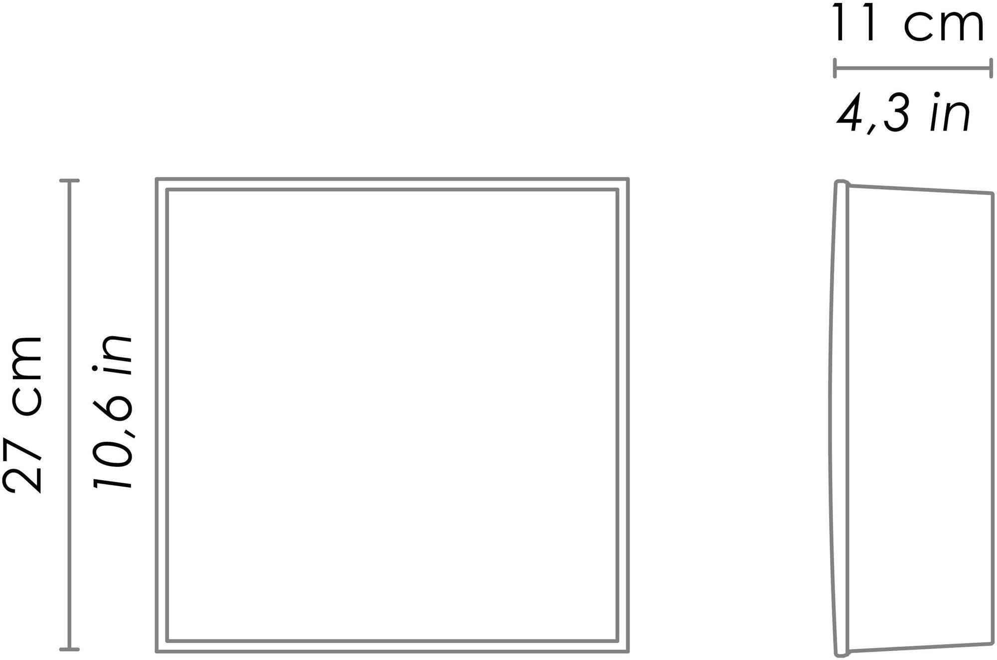 AiLati Бра / потолочный светильник из алюминия и стекла Box quadrata sun-id-1474365 - Вид №3
