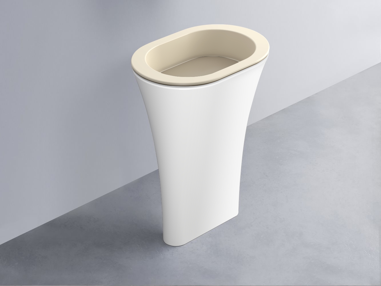 AMLA65-LN+AMPILO-AV+AMCOLO-BL Раковина Amedeo Ovale отдельностоящая cielo Enjoy + Amedeo Ceramica Cielo