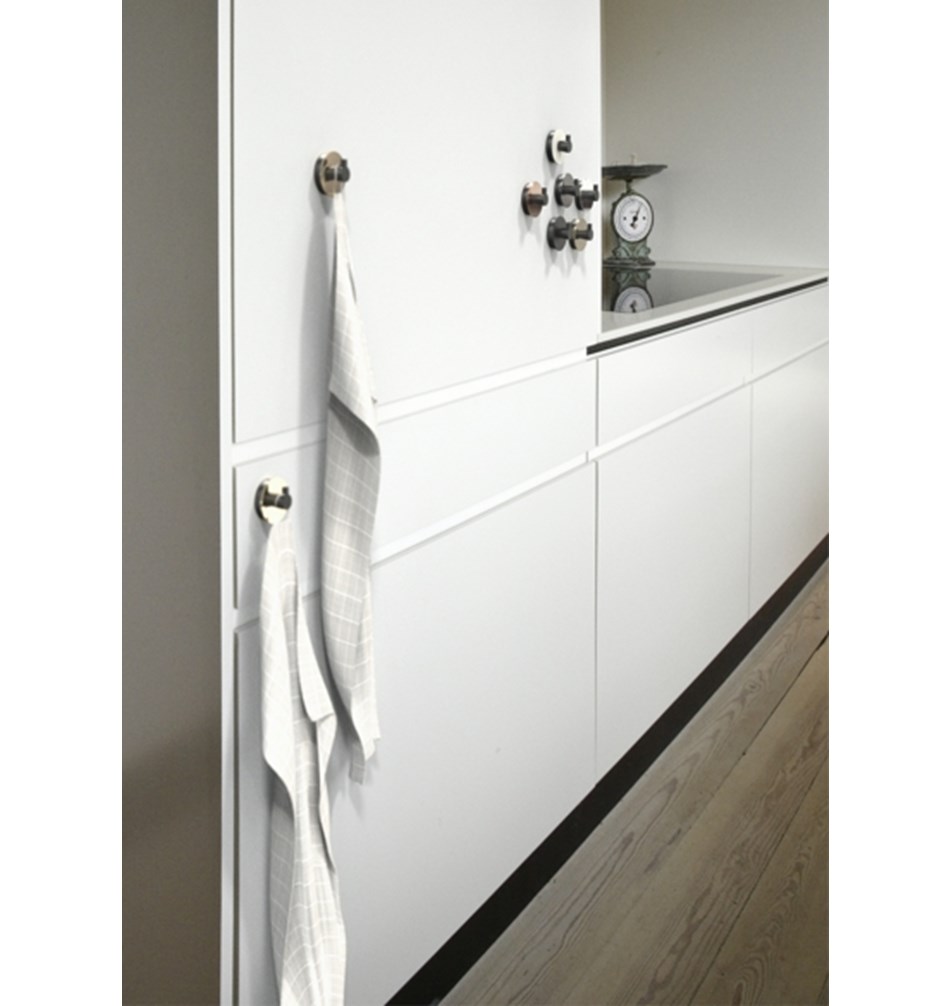 FROST Всасывающий крючок, крючок 6 » 2 шт. белый Нержавеющая сталь Белый N1901-4-W  - Вид №3