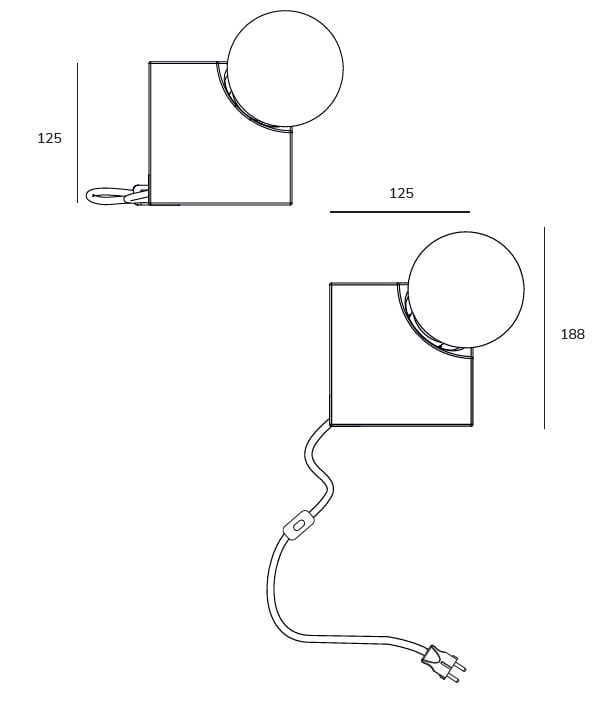 Пробковая настольная лампа Exporlux Acoustic Lighting ARCH-00013914 - Вид №1