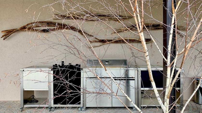 JOKODOMUS Летняя кухня из нержавеющей стали с барбекю Cun sun-id-1513081 - Вид №1