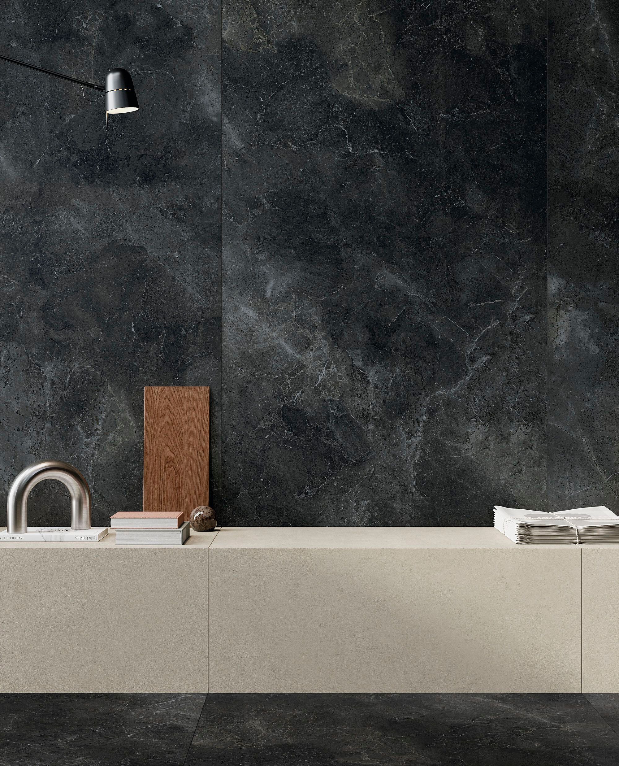 Облицовка керамогранита для интерьера Fiandre Aion Maximum ARCH-00036028 - Вид №1