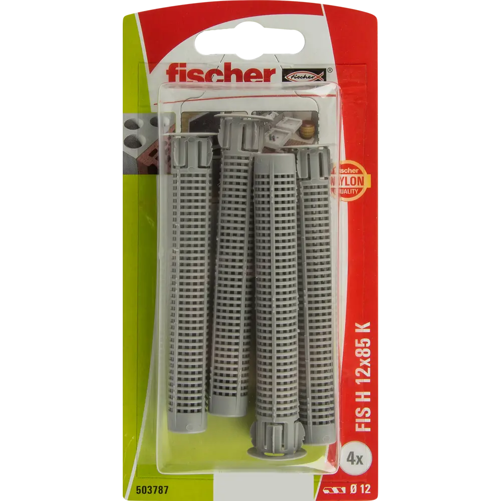 Гильза инъекционная Fisher HK 12x85мм, 4 шт. 15902381 STLM-2153412 FISCHER  - Вид №2