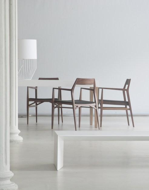 Branca Lisboa Стул из бука с подлокотниками sun-id-1363745 - Вид №4