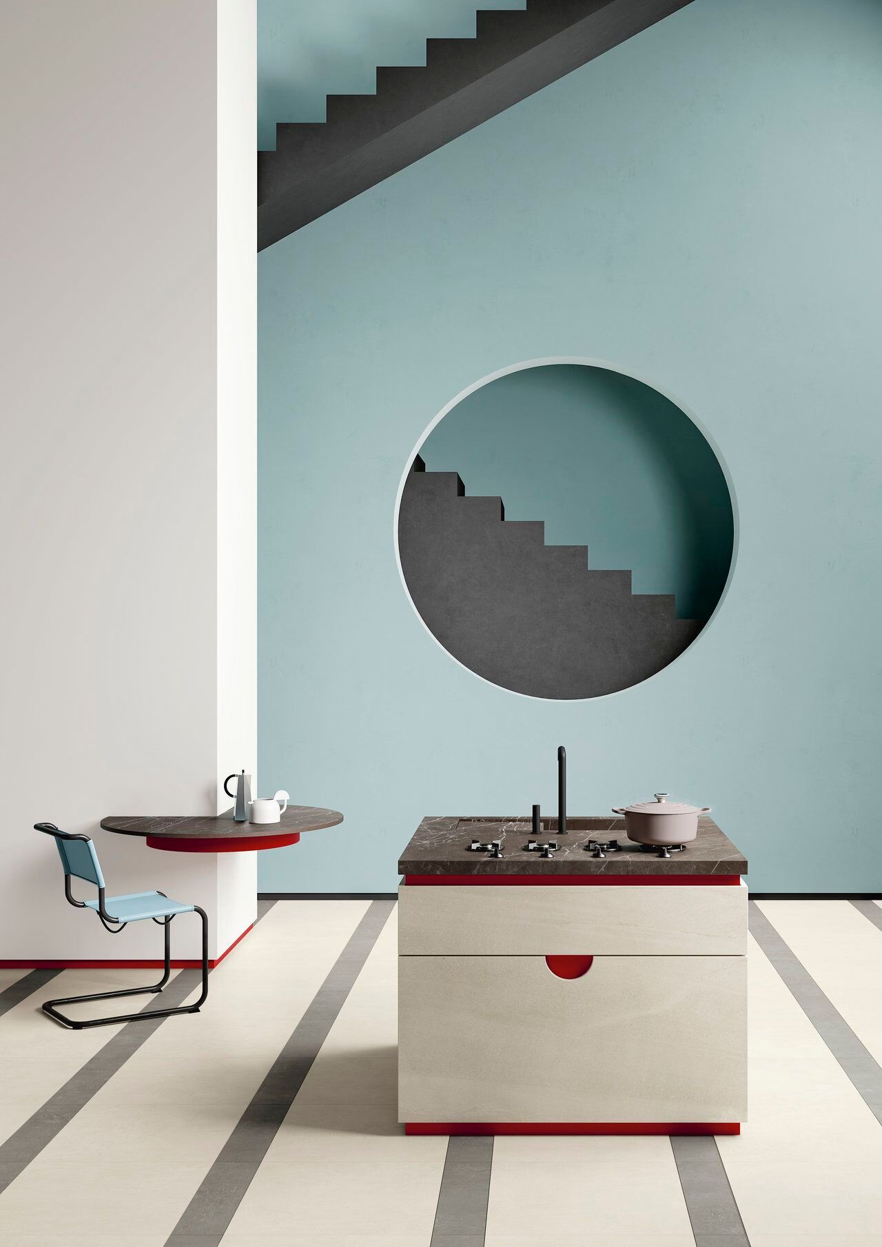 Цементный эффект крытый керамогранит / напольное покрытие ARIOSTEA URBAN ACTIVE ARCH-00042700 - Вид №8